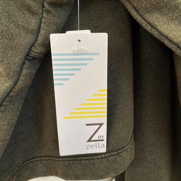 Z by Zella Serena Slouch Green Long Sleeve Hoodie - Picture 7 of 7